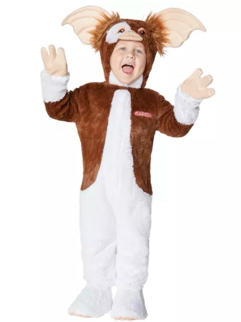 Gremlims Gizmo Plush Kids Halloween Costume Spirit 3-4 Toddler
